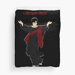 A Hideo Kojima miracle Duvet Cover is cleaned up to: 
A Hideo Kojima Duvet Cover