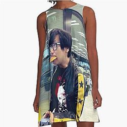 Hideo Kojima A-Line Dress