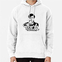 Hideo Kojima Fu*K Konami Pullover Hoodie