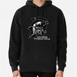 Kojima Productions New Kojipro Logo Hideo Kojima Pullover Hoodie