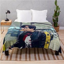 Hideo Kojima Throw Blanket
