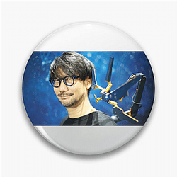 Hideo Kojima Merch Collection Hideo Kojima Pins