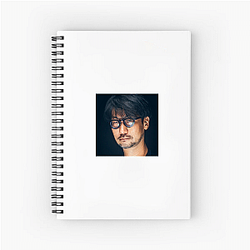 Hideo Kojima Merch Hideo Kojima Notebook