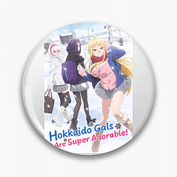 Hokkaido Gals Are Super Adorable Merch Collection Hokkaido Gals Are Super Adorable Pins