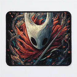 Hollow Knight Silksong Hornet Silksong Needle Huntress Graphic Tee Design Mouse Pad