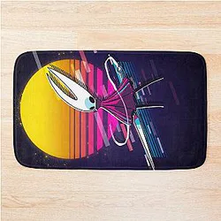 Hollow Knight: Silksong 80s retro Bath Mat