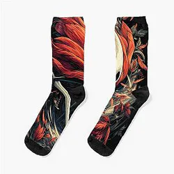 Hollow Knight Silksong Hornet isn't Nidus - Needle Huntress Graphic Tee Design Socks