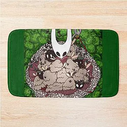 Hornet and Fleas Bundle Hollow Knight Silksong Bath Mat