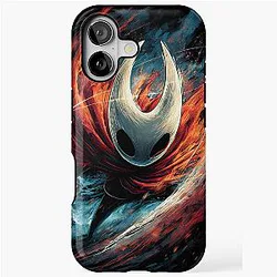 Hollow Knight Silksong Hornet Needle Huntress Graphic Tee Design iPhone Tough Case
