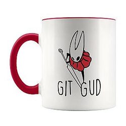 Hollow Knight Hornet Gets Good, Hollow Knight Silksong, Game Mug, 11 Oz Novelty Coffee Mug
