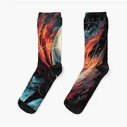 Hollow Knight Silksong Hornet Needle Huntress Graphic Tee Socks