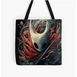 Hollow Knight Silksong Needle Huntress Graphic Tee Design All Over Print Tote