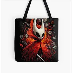 Colorful Hollow Knight Silksong Graphic Design Hornet Tote Bag