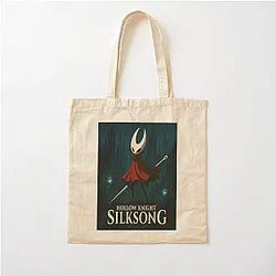 Vintage Hollow Knight silksong Cotton Tote Bag