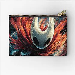 Hollow Knight Silksong Needle Huntress Graphic Tee Design Zipper Pouch