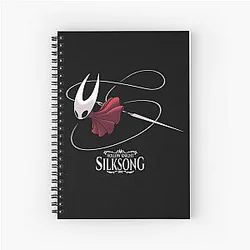 Hollow Knight Silksong Spiral Notebook