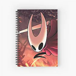 Hollow Knight: Hornet from Silksong Spiral Notebook