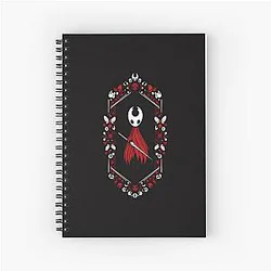 Hollow Knight Silksong Frame Spiral Notebook