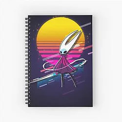 Hornet Hollow Knight Silksong Spiral Notebook
