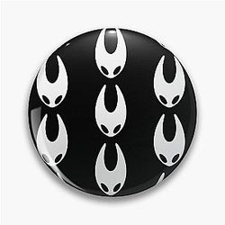 Hollow Knight Silksong Hornet Mask Pattern Pin