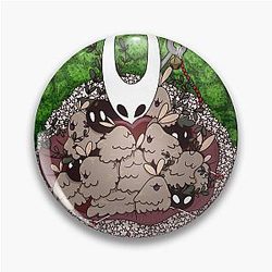 Hornet and Flea Bundle - Hollow Knight Silksong Pin