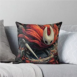 Hollow Knight Silksong Hornet Silksong Needle Huntress Graphic Tee Design Pillow