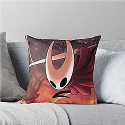 Hornet from Hollow Knight Silksong Throw Pillow