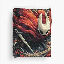 Hollow Knight Silksong Needle Huntress Graphic Tee Design Duvet Cover