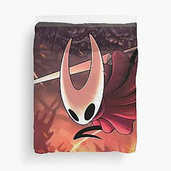 Hornet from Hollow Knight Silksong Duvet Cover