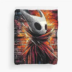 Hollow Knight Silksong Graffiti Colorful Graphic Design Duvet Cover