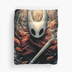 Hollow Knight Silksong Hornet Graphic Tee Design Duvet Cover