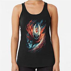 Hollow Knight Silksong Hornet - Graphic Tee Design Racerback Tank Top