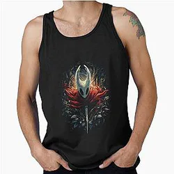 Hollow Knight Silksong Hornet Silksong Needle Huntress Graphic Tee Design Tank Top