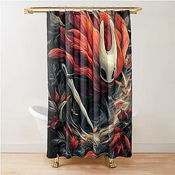 Hollow Knight: Silksong Needle Huntress Graphic Design Shower Curtain
