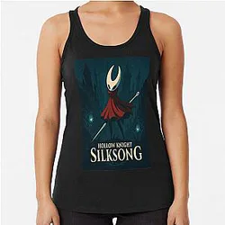 Vintage Retro Hollow Knight Racerback Tank Top