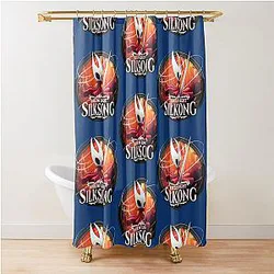 Hollow Knight Silksong Shower Wall Curtain