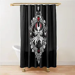 Hollow Knight Silksong Hornet Shower Curtain