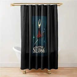 Violet Hotel Hollow Knight Shower Curtain