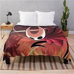 Hornet from Hollow Knight Silksong throw blanket