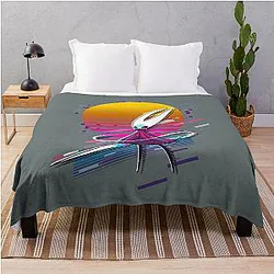 Hornet Hollow Knight Silksong Throw Blanket
