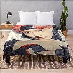 Ateez Hongjoong Throw Blanket