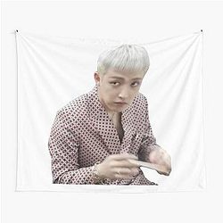 Hongjoong Meme Tapestry