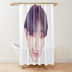 Hongjoong Shower Curtain
