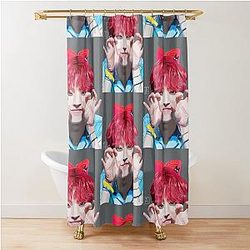Ateez Hongjoong Shower Curtain