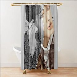 ATEEZ Hongjoong Shower Curtain