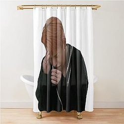 Hongjoong Reaction Meme Shower Curtain