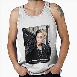 ATEEZ HONGJOONG THE WORLD EP1 MOVEMENT GUERRILLA Tank Top