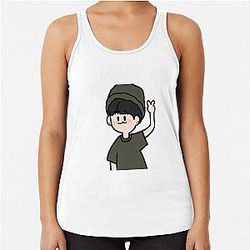 ATEEZ Hongjoong Racerback Tank Top