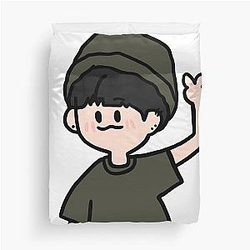 ATEEZ Hongjoong Duvet Cover