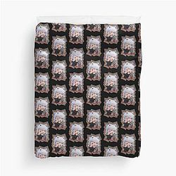 Kim Hongjoong ATEEZ Hongjoong Korean K-pop Retro Color Oil Paint Design Duvet Cover